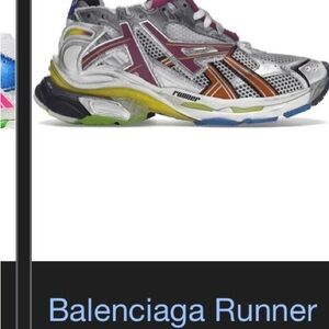 Multicolor balenciaga runners for sale in great condition